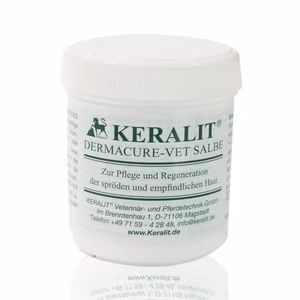 Keralit Dermacur bei rissiger Haut von Pferden 130ml