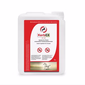 KerbEx rot Fliegenspray für Pferde 2x5 Liter