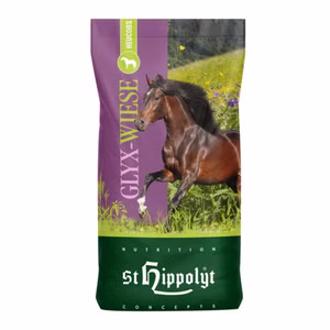St Hippolyt Glyx-Wiese Heucobs für Pferde 20kg