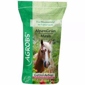 Agrobs Alpengrün Mash für Pferde 5kg Nachfüllbeutel