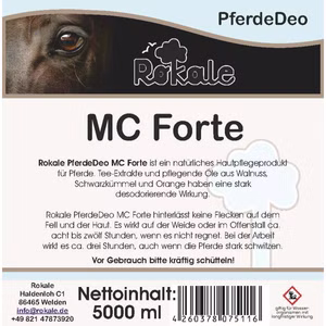 Rokale MC forte für Pferde 1000ml ohne Sprüher