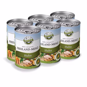 Bellfor Freiland-Menü getreidefreies Nassfutter für Hunde 6x400g 6x400g