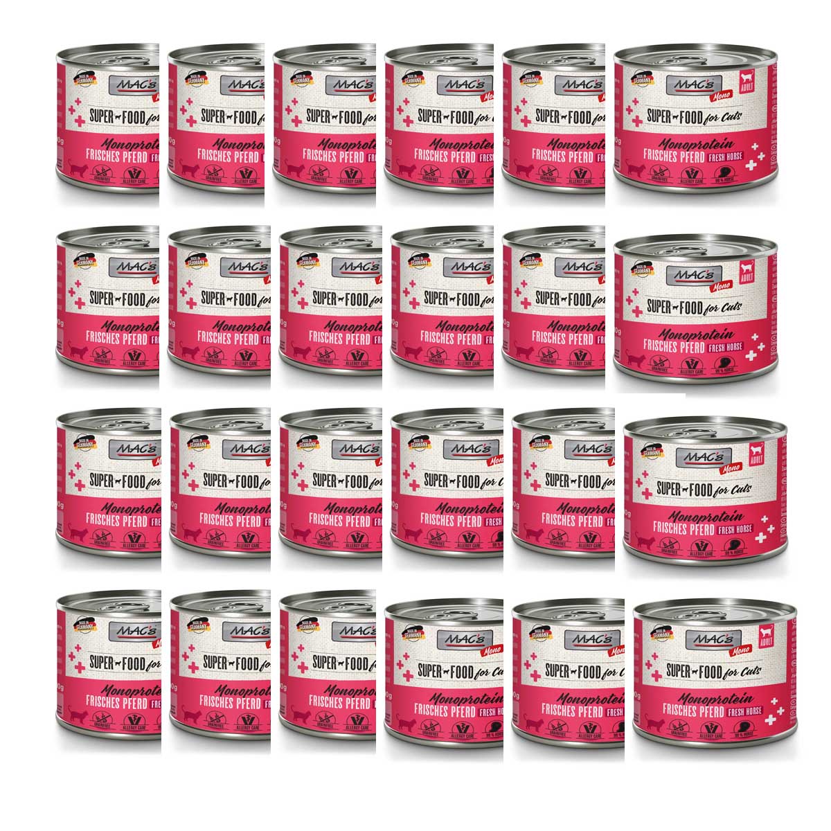 MACs Cat Mono Pferd fr Katzen | Fuettern-mit-Spass