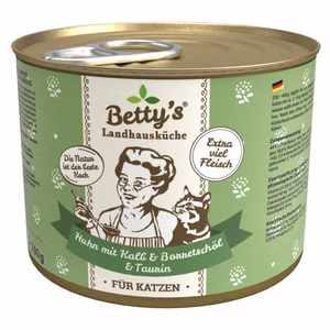 Bettys Landhausküche Huhn Kalb für Katzen 200g