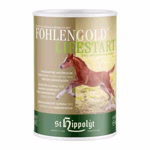 St Hippolyt Fohlengold Lifestart Starthilfe für neugeborene Fohlen 100g