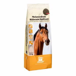Derby Melassefreie Rübenschnitzel für Pferde 12,5kg