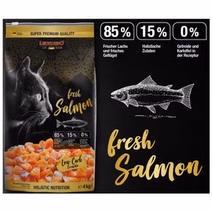 Leonardo fresh Salmon mit viel Frischfleisch für Katzen 250g