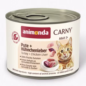 Animonda Carny Adult Pute Hühnchenleber für Katzen 200g