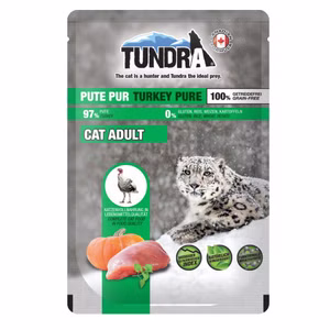 Tundra Cat Pute pur Pouchbeutel für Katzen 85g