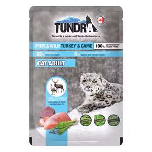 Tundra Cat Pute Wild Pouchbeutel für Katzen 85g