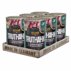 Belcando Truthahn mit Reis schonendes Futter für Hunde 6x400g
