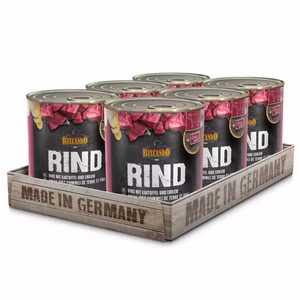 Belcando Rind mit Kartoffeln und Erbsen für Hunde 6x400g