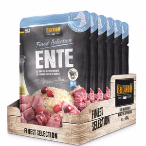 Belcando Ente mit Reis für Hunde 12x125g