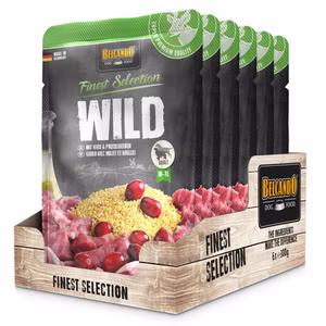 Belcando Wild mit Hirse für Hunde 6x300g
