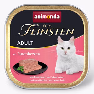 Animonda Vom Feinsten Putenherzen für Katzen 100g