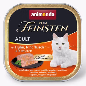 Animonda Vom Feinsten Huhn Rindfleisch Karotten  100g