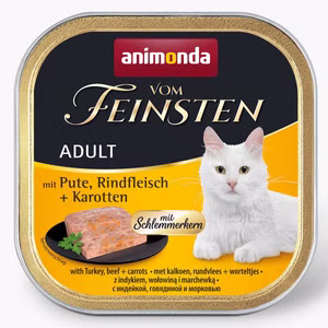 Animonda Vom Feinsten Pute Rindfleisch Karotten  100g