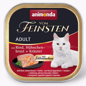 Animonda Vom Feinsten Rind Hühnchenbrust mit Kräuter 100g