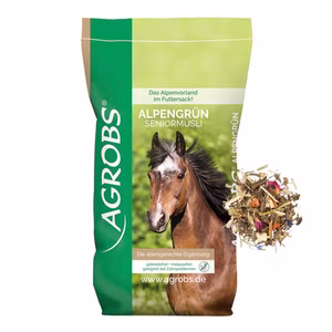 Agrobs Alpengrün Seniormüsli für ältere Pferde 4kg