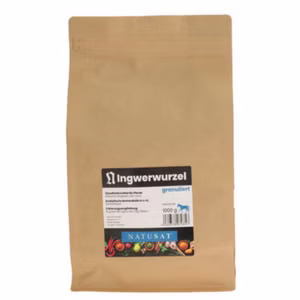 Natusat Ingwerwurzel granuliert für Pferde 1kg