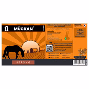 Natusat Mückan Strong für Pferde 1 Liter