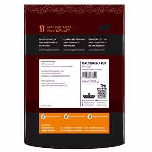 Natusat Calcium natur Rotalge 1kg