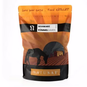 Natusat Schwarzkümmel Samen für Pferde 1,5kg