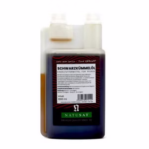 Natusat Schwarzkümmelöl Premium für Pferde 1 Liter