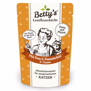 Bettys Landhausküche mit Ente und Borretschöl Pouchbeutel 100g