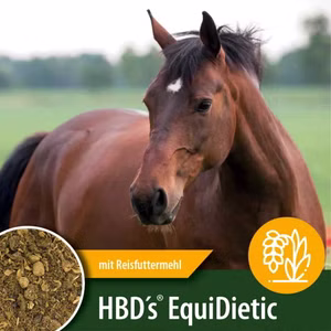 HBDs EquiDietic mit Reisfuttermehl für Pferde 15kg