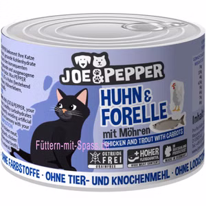 Joe&Pepper Huhn Forelle für Katzen 200g