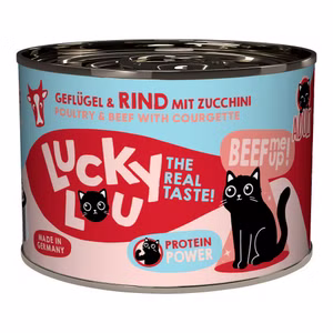 Lucky Lou Adult Geflügel und Rind für Katzen 200g