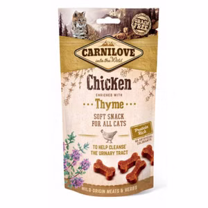 Carnilove Chicken with Thyme Softsnack für Katzen 50g