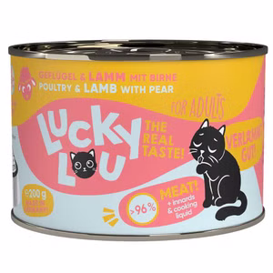 Lucky Lou Adult Geflügel Lamm für Katzen 200g