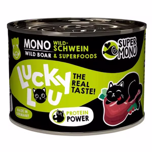 Lucky Lou Super Mono Wildschwein für Katzen 200g