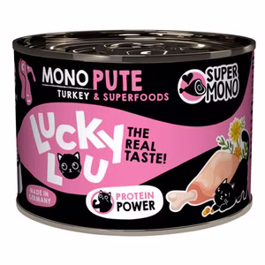 Lucky Lou Super Mono Pute für Katzen 6x200g