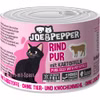 Joe & Pepper Rind Pute für Katzen 200g