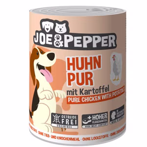 Joe & Pepper Huhn pur mit Kartoffeln für Hunde 400g