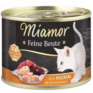 Miamor Feine Beute Huhn für Katzen 185g 
