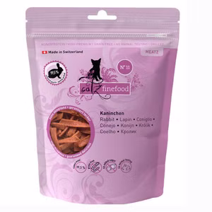catz finefood Meatz No11 Kaninchen Leckerchen für Katzen 45g 