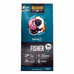 Belcando Fisher Trockenfutter mit Fisch für Hunde 1kg