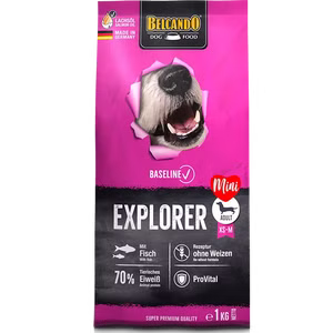 Belcando Baseline Explorer Trockenfutter für kleine Hunde 12,5kg