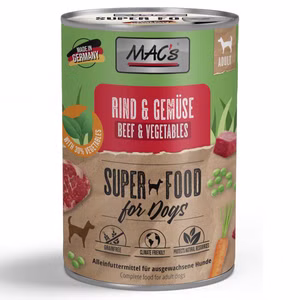 MACs Dog Rind Gemüse  400g