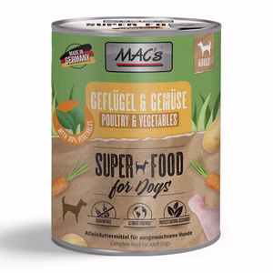 MACs Dog Geflügel Gemüse 800g