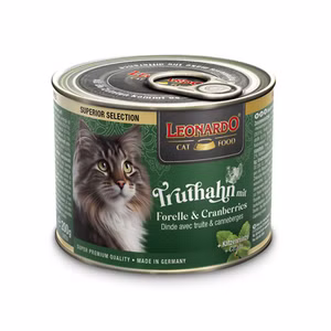 Leonardo Superior Truthahn Forelle Cranberries für Katzen 200g