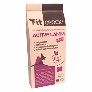 cdVet Fit-Crock Active Lamm maxi für Hunde 10kg