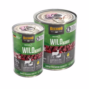 Belcando Baseline Wild und Ente für Hunde 6x400g