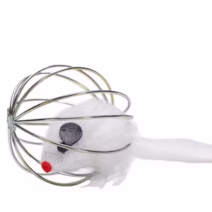 Karlie Beeztees Drahtball mit Plüschmaus 1 Stück