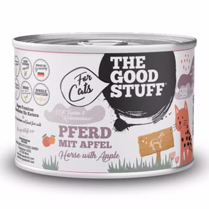 THE GOODSTUFF Pferd Apfel für Katzen 200g