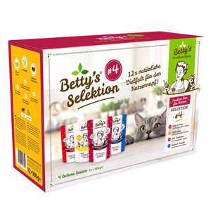 Bettys Landhausküche Selektion Nr. 4 12x100g für Katzen 12x100g